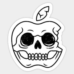 Dead apple Sticker